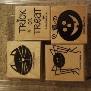 Stampin Up Trick or Treat stamp set.